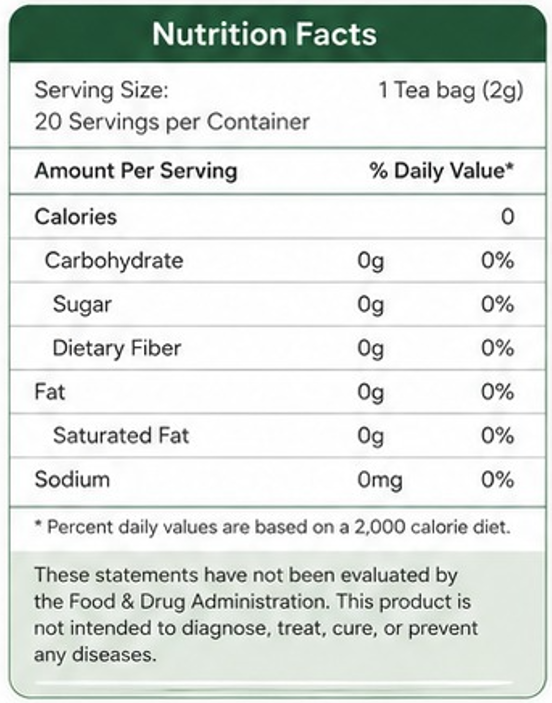 Nutrition Facts