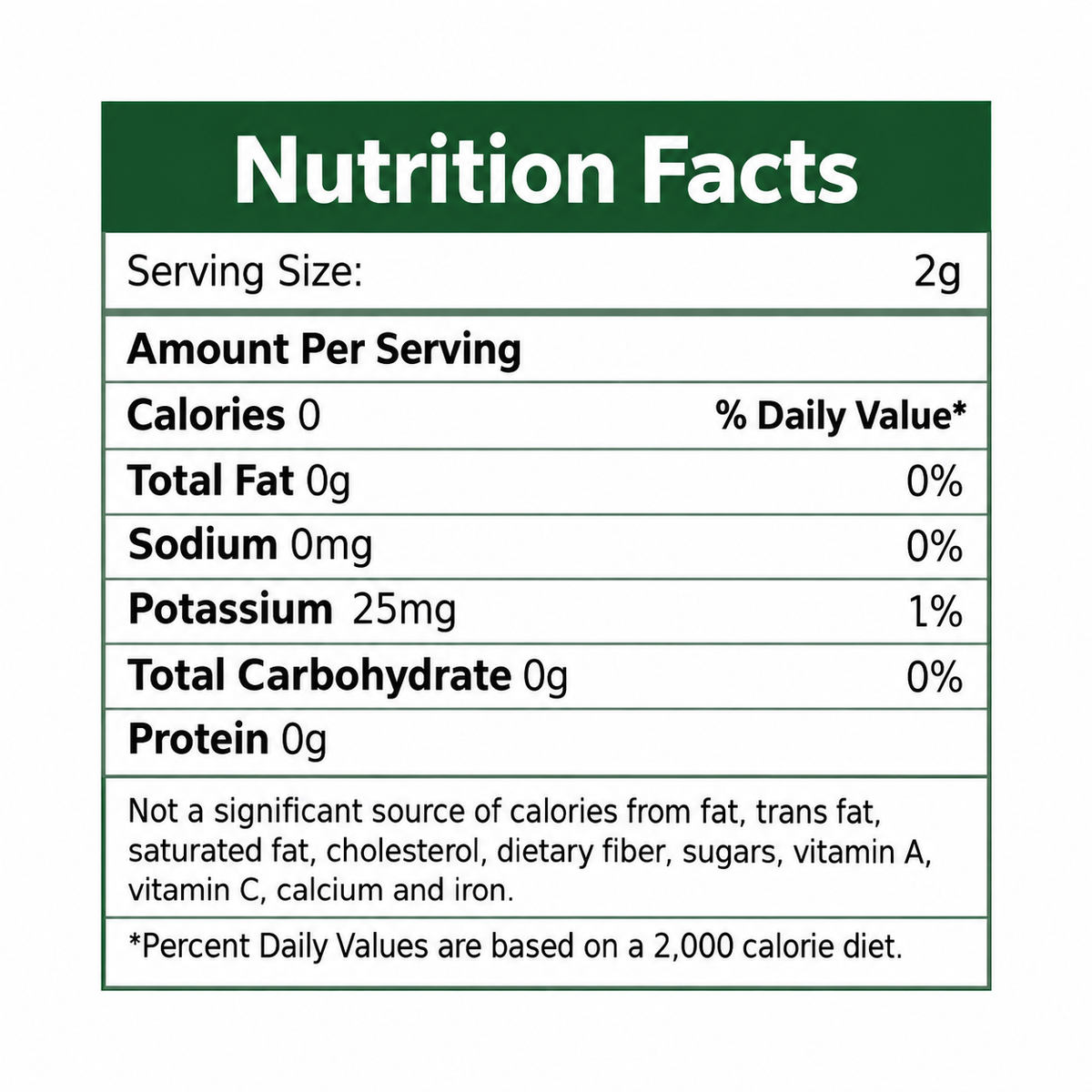 Nutrition Facts