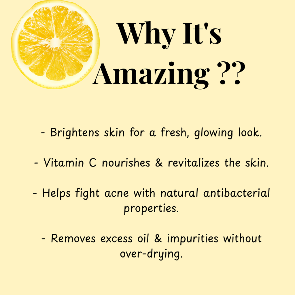 Oil Control Lemon Face Wash 100ml