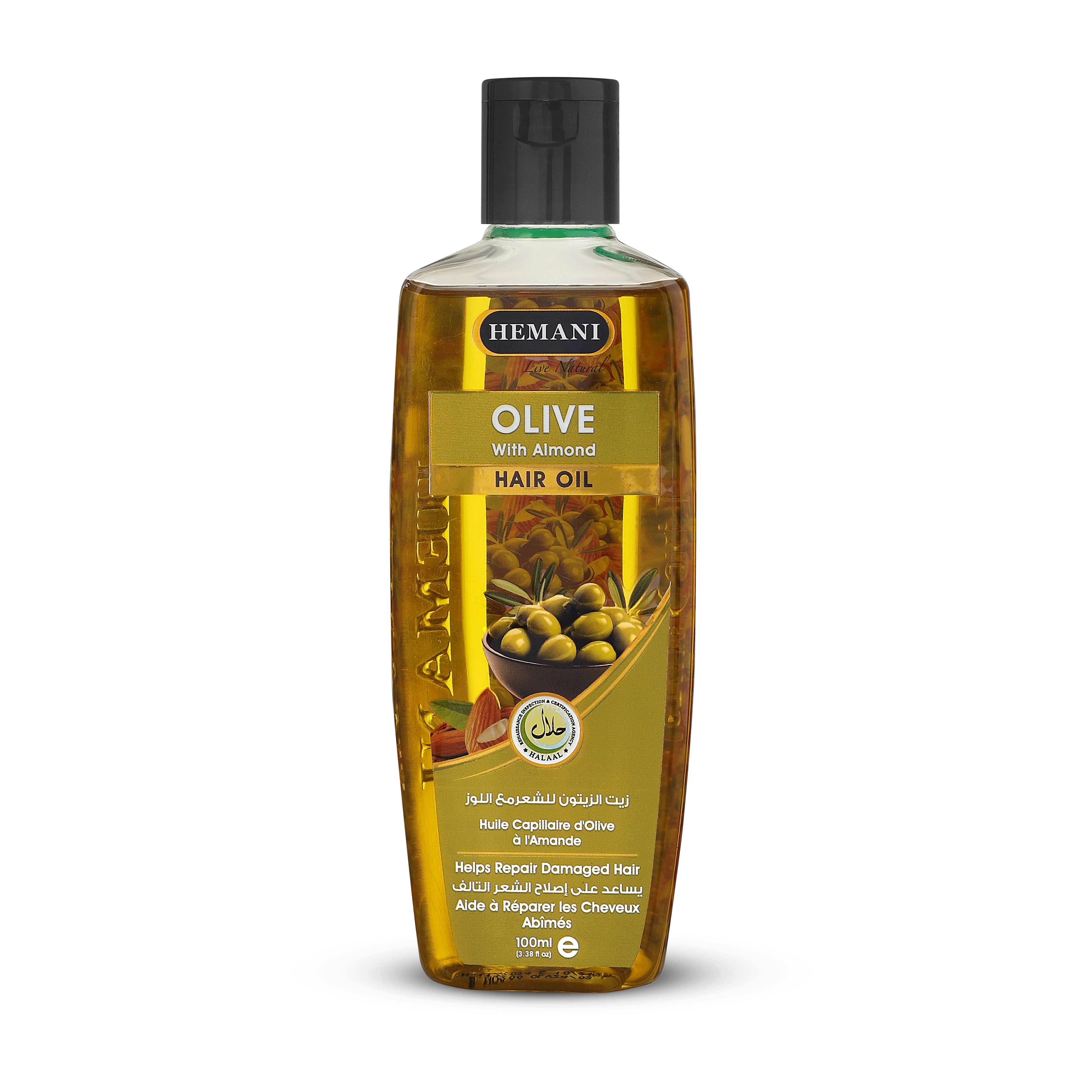 Beautiful Olive Herbal Hair Oil 100ml By Hemani Herbal