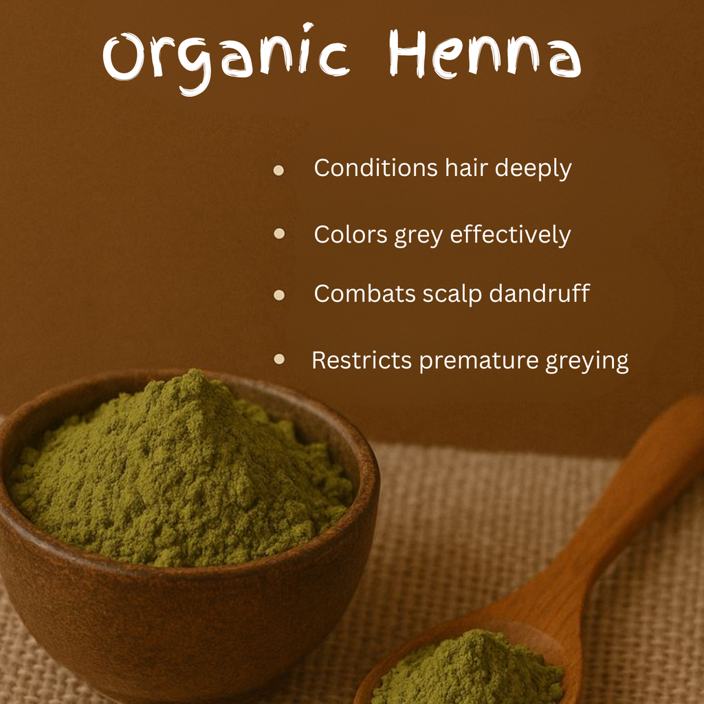 Organic Henna for Hair 100g - Brown
