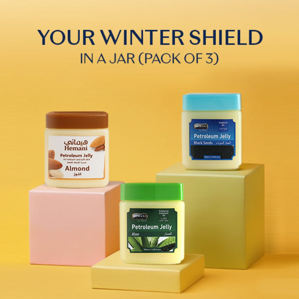 Pack of 3 Petroleum Jelly 100g