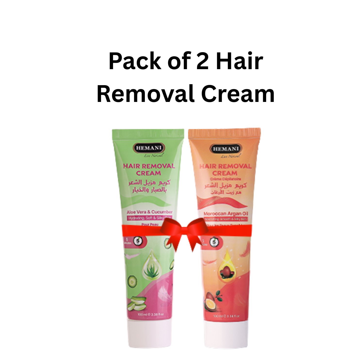 Pack of 2 Hair Removal Cream