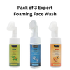Pack of 3 Expert Foaming Face Wash