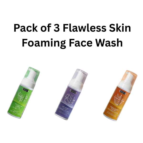 Pack of 3 Flawless Skin Foaming Face Wash