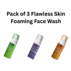 Pack of 3 Flawless Skin Foaming Face Wash