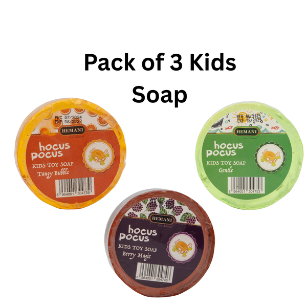 Pack of 3 Kids Soap