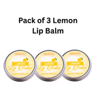 Pack of 3 Lemon Lip Balm