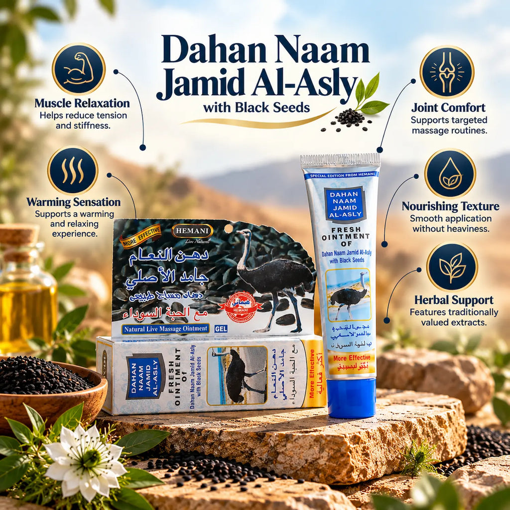 Pain Relief Massage Cream - Dahan Naam with Black Seed (40ml)