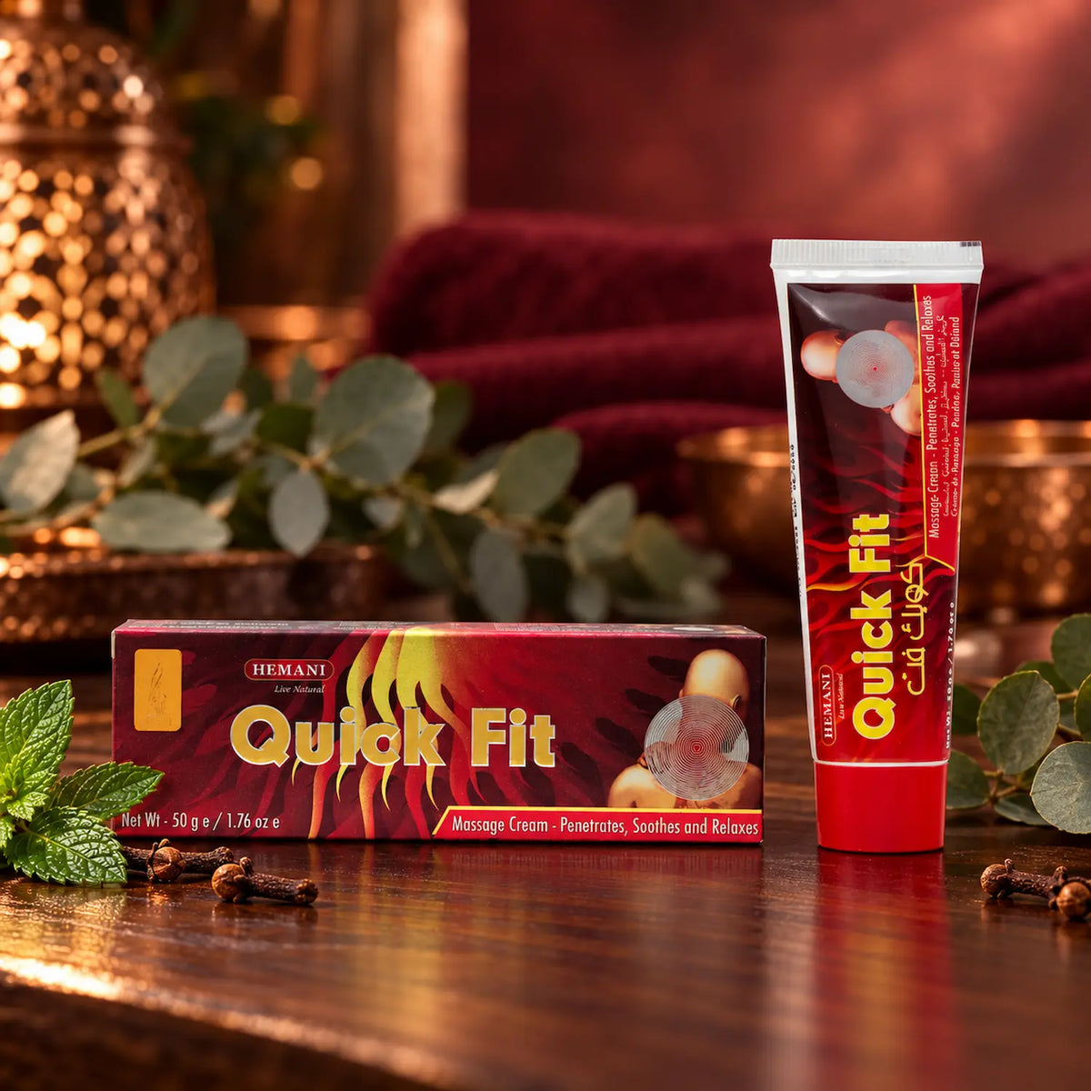 Pain Relief Massage Cream - Quick Fit (50g)