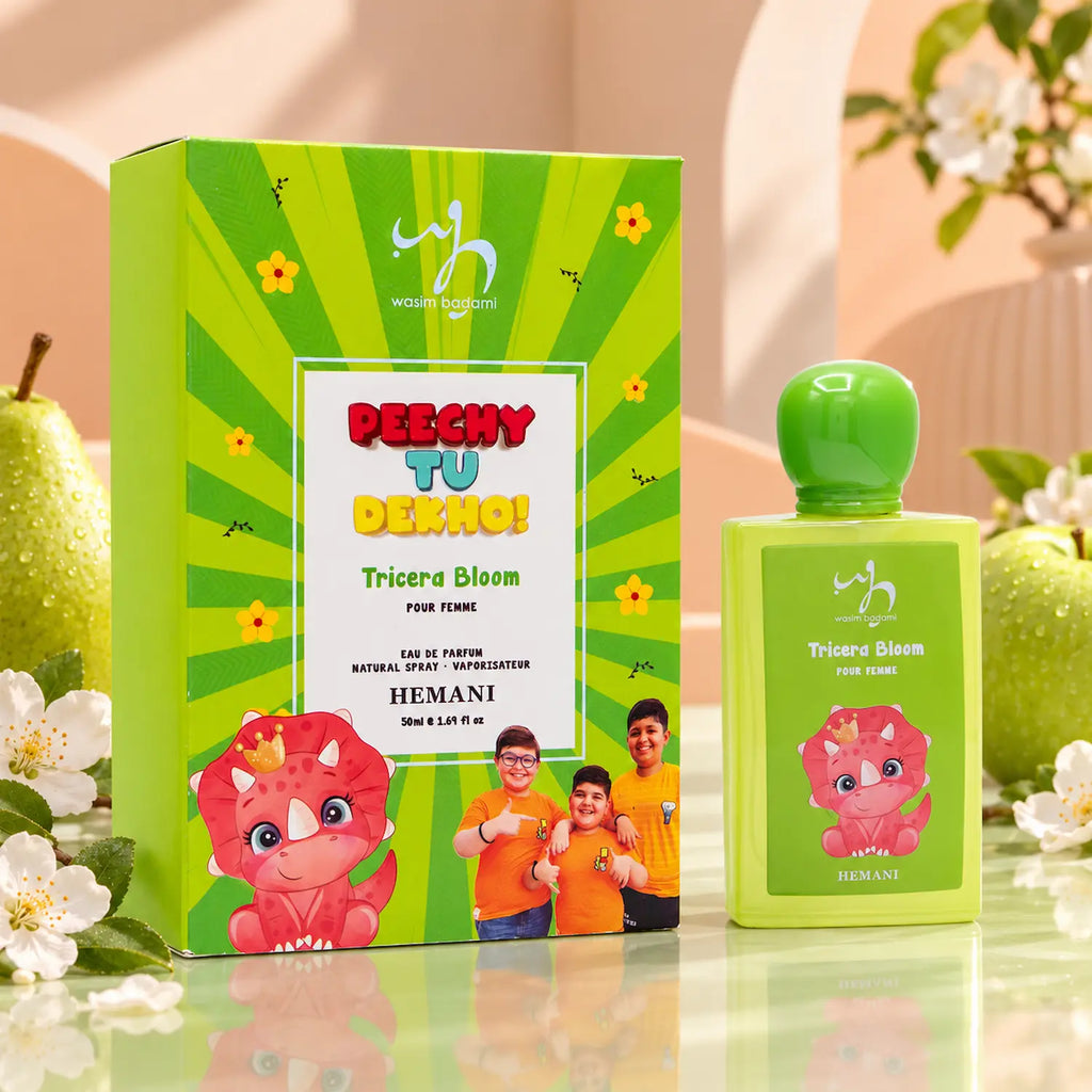 Peechy tu dekho Tricera Bloom Perfume for Girls – 50ml