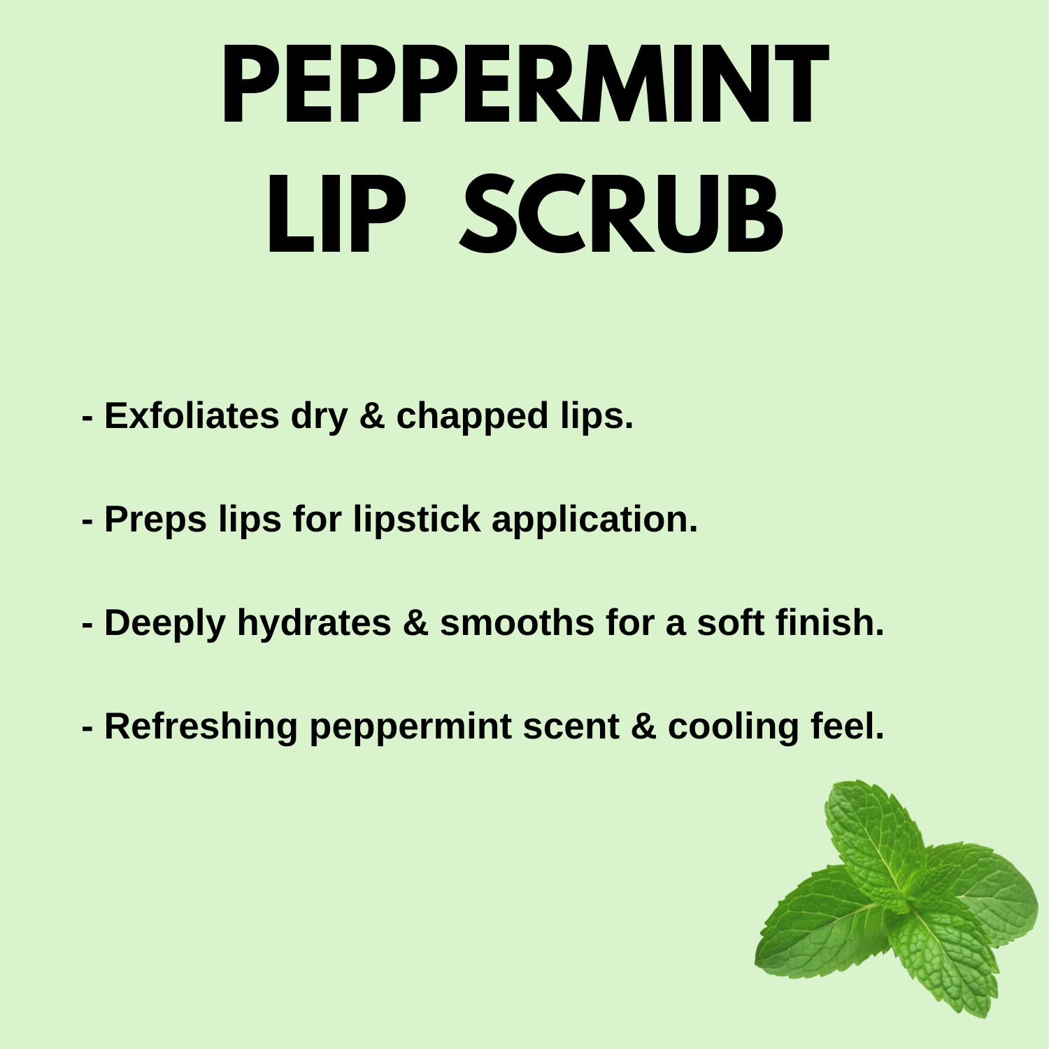 Lip Scrub - Peppermint