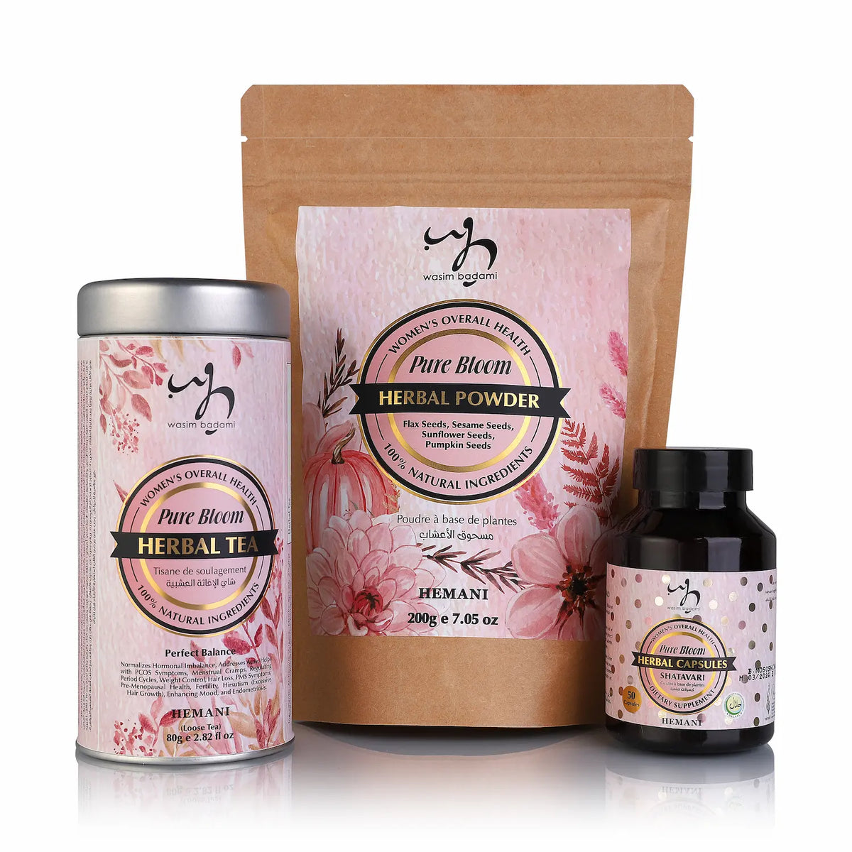 Pure Bloom Women's Overall Health Package