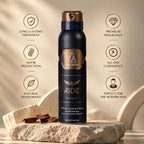Ride Deodorant Spray for Men 150ml | Aijaz Aslam