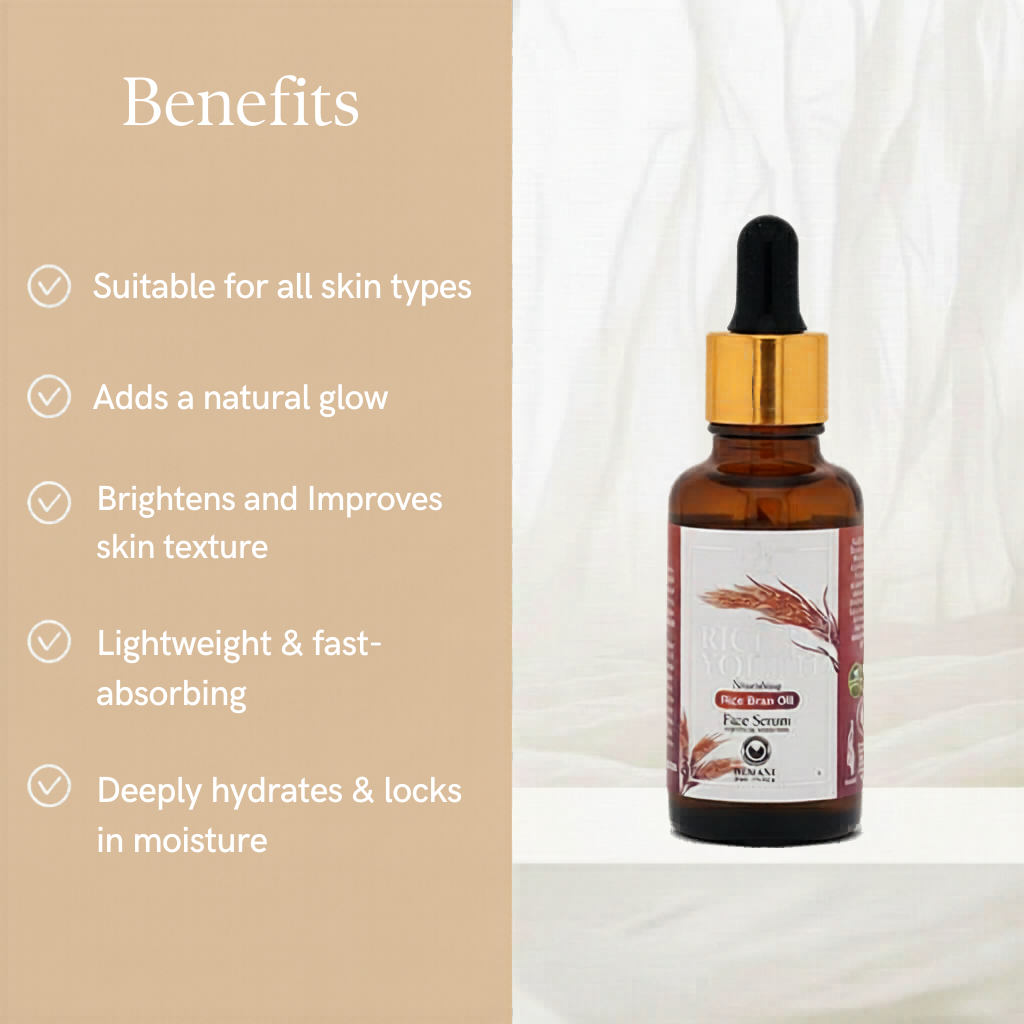 Rice in Youth - Face Serum with Rice Bran Oil 30ml