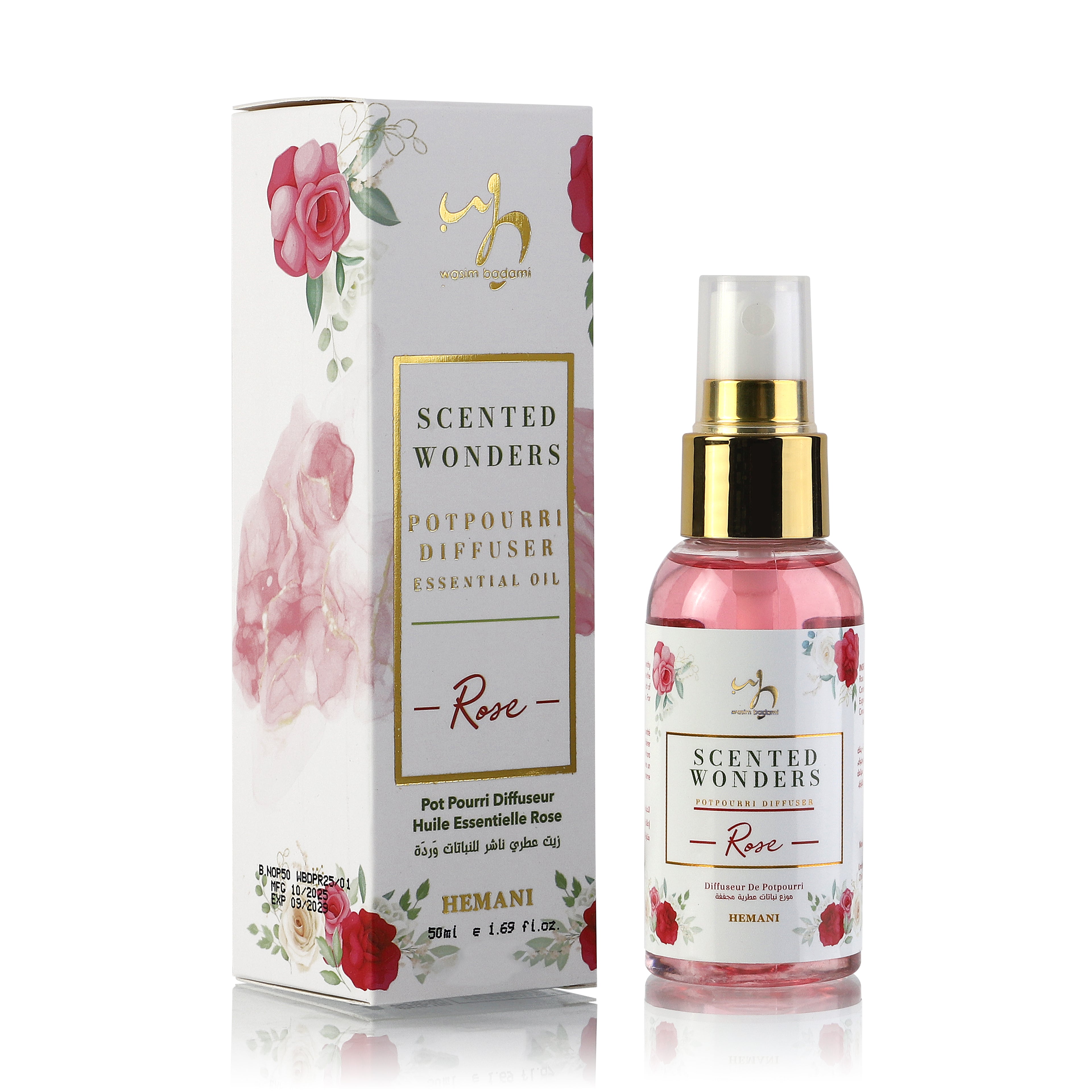 Potpourri Diffuser Essential Oil - Rose