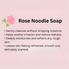 Rose Noodle Soap 100gm