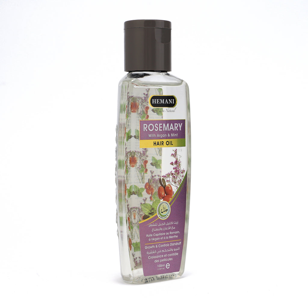 Rosemary Hair Oil with Argan & Mint 100ml