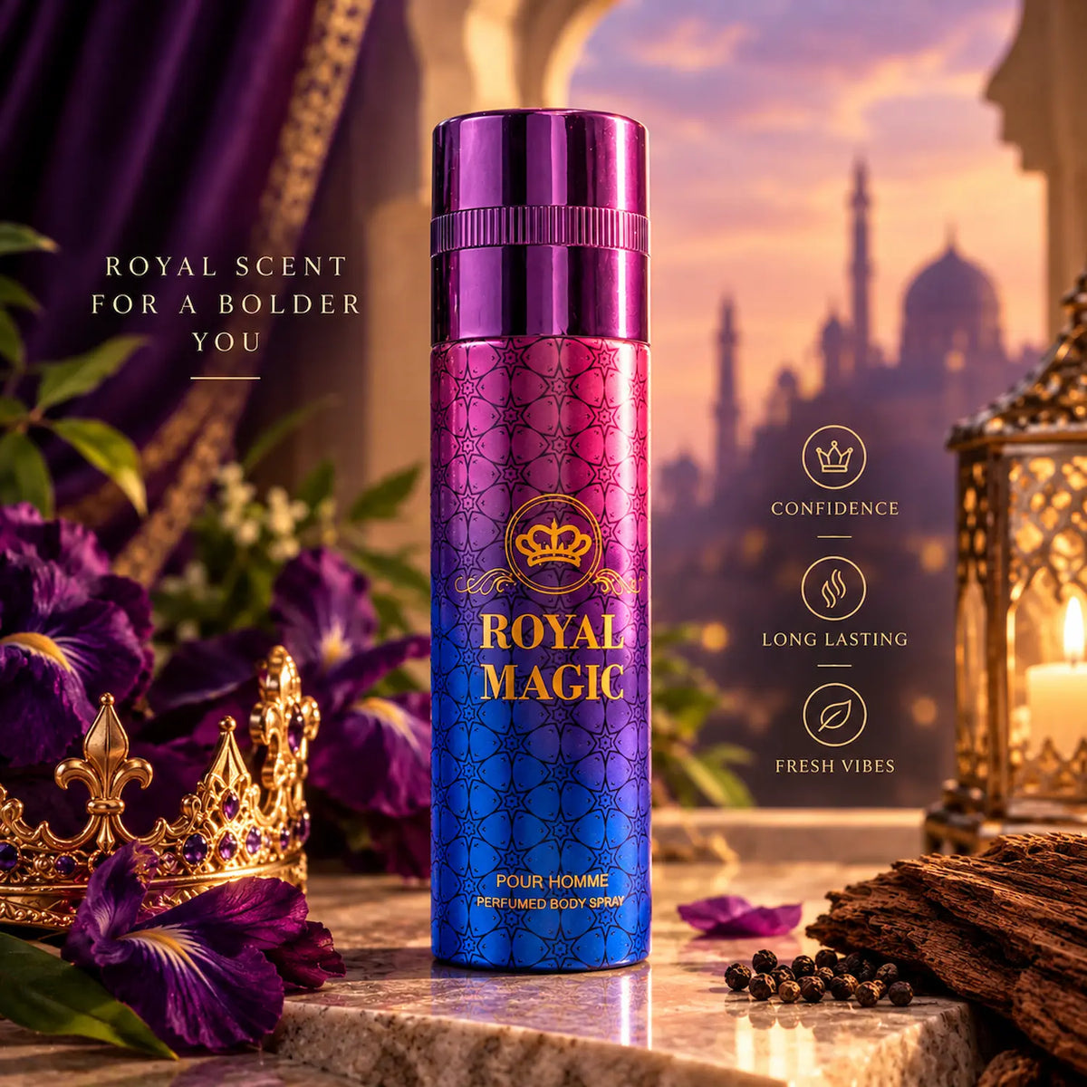 ROYAL MAGIC Perfume Body Spray 200ml
