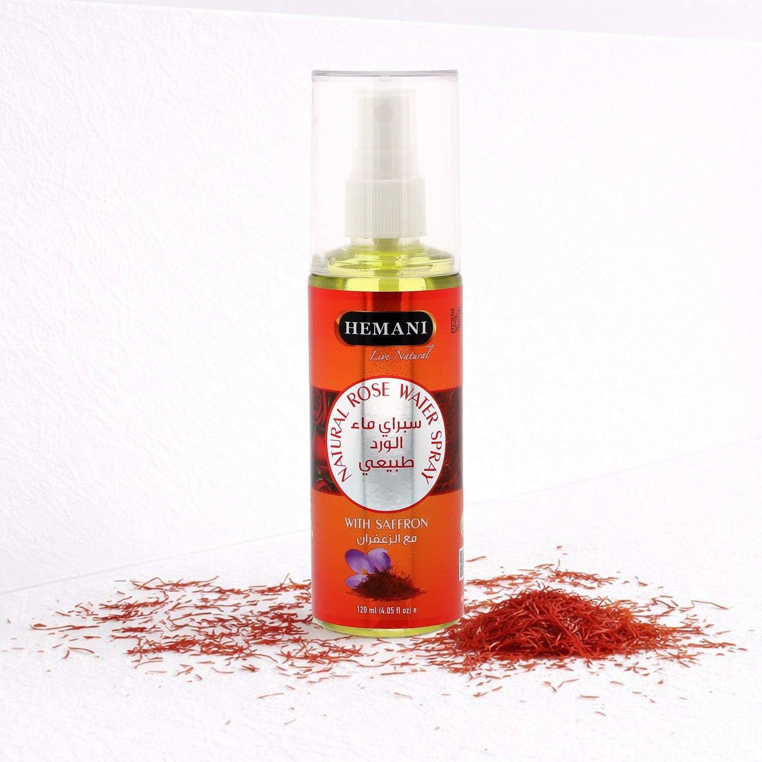 Saffron Rose Water Spray