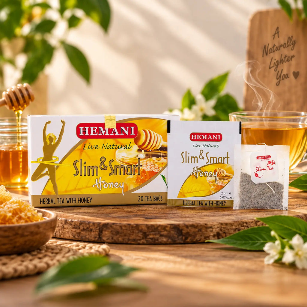 Slim & Smart Herbal Slim Tea with Honey Flavor – 20 Tea Bags