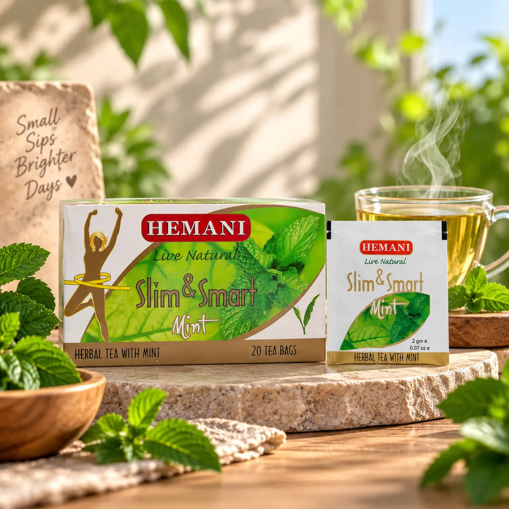 Slim & Smart Herbal Slim Tea with Mint Flavor – 20 Tea Bags