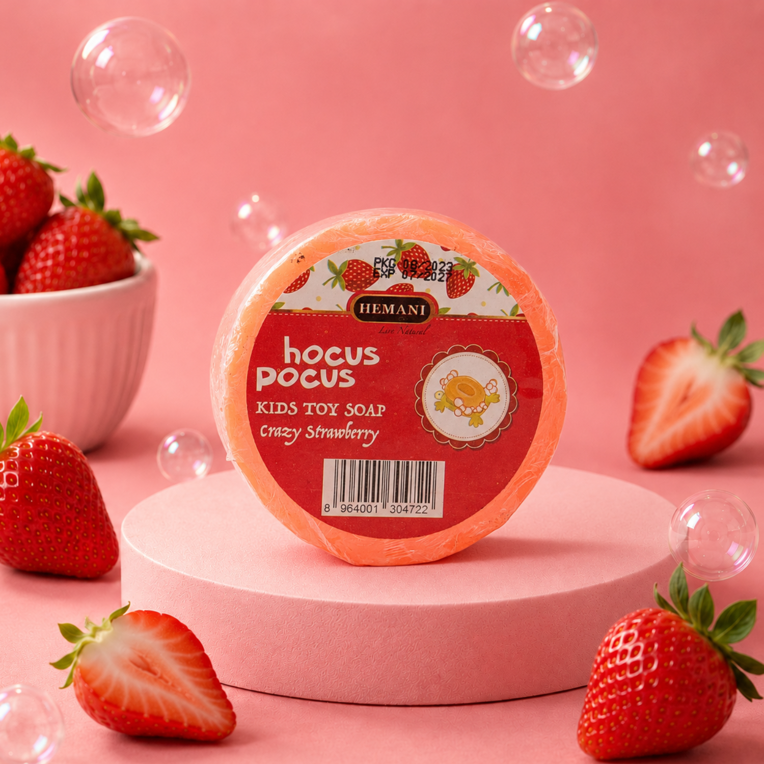 Soap for Kids - Crazy Strawberry
