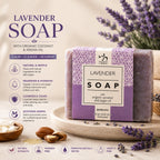 Soap with Organic Argan & Coconut Oil - Lavender