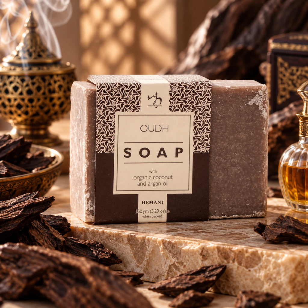 Soap with Organic Argan & Coconut Oil - Oud