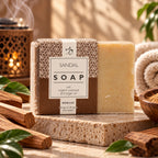 Soap with Organic Argan & Coconut Oil - Sandal