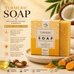 Soap with Organic Argan & Coconut Oil - Turmeric