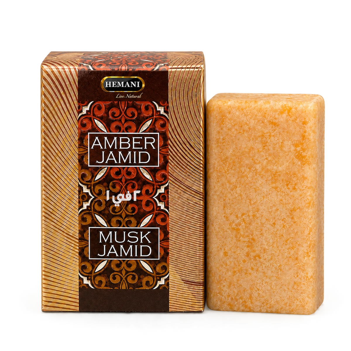 Solid Perfume Jamid - 2in1 Amber & Musk 25gm