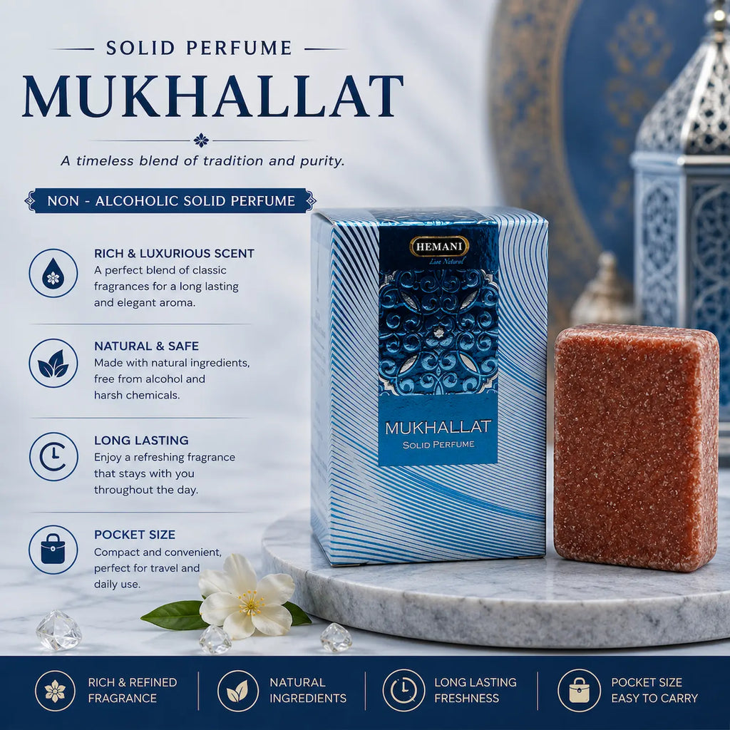 Solid Perfume Jamid - Musk Mukhallat 25gm
