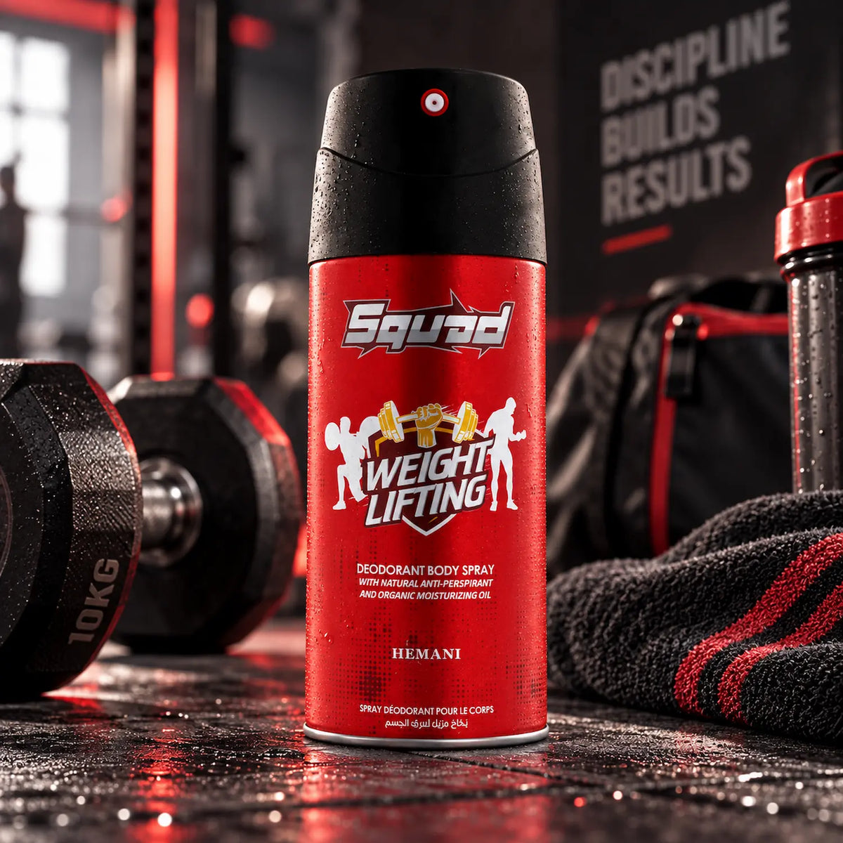 Squad Deodorant Spray - Weight Lifting