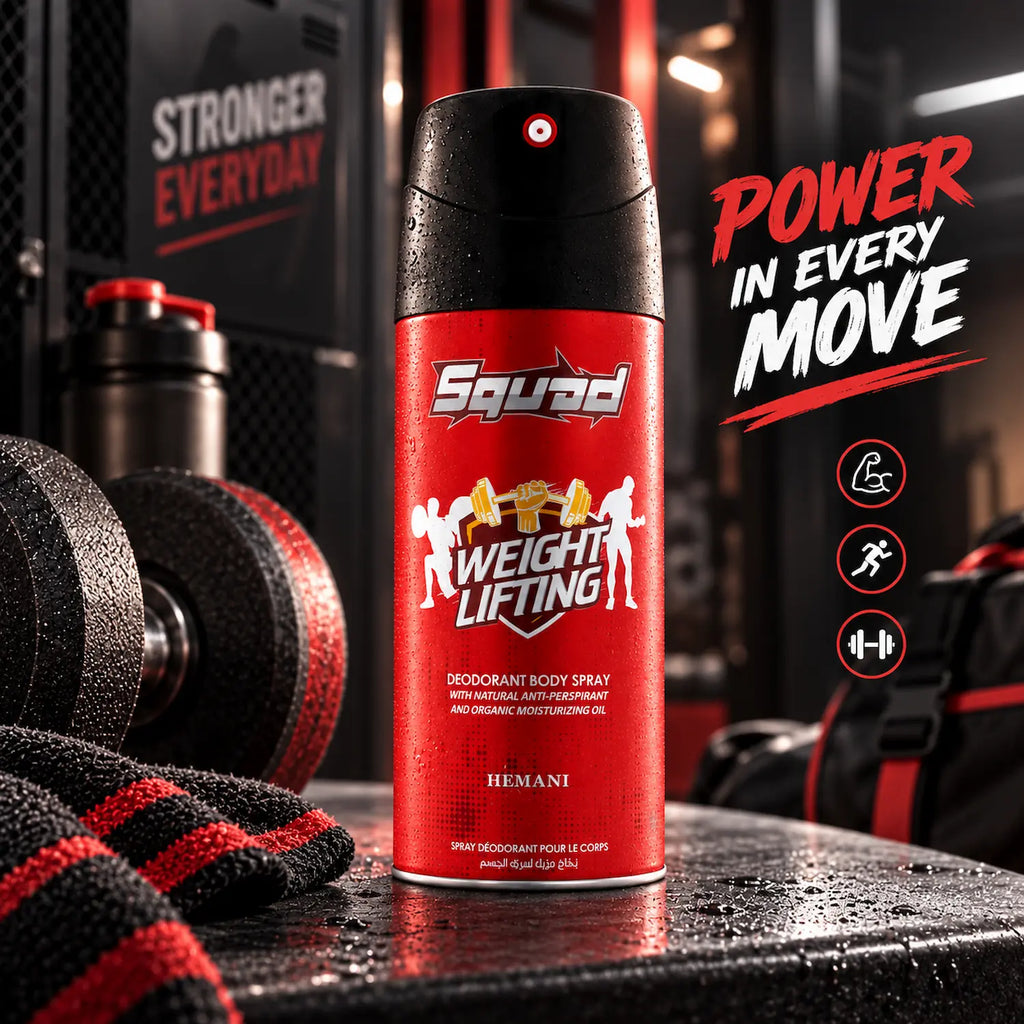 Squad Deodorant Spray - Weight Lifting