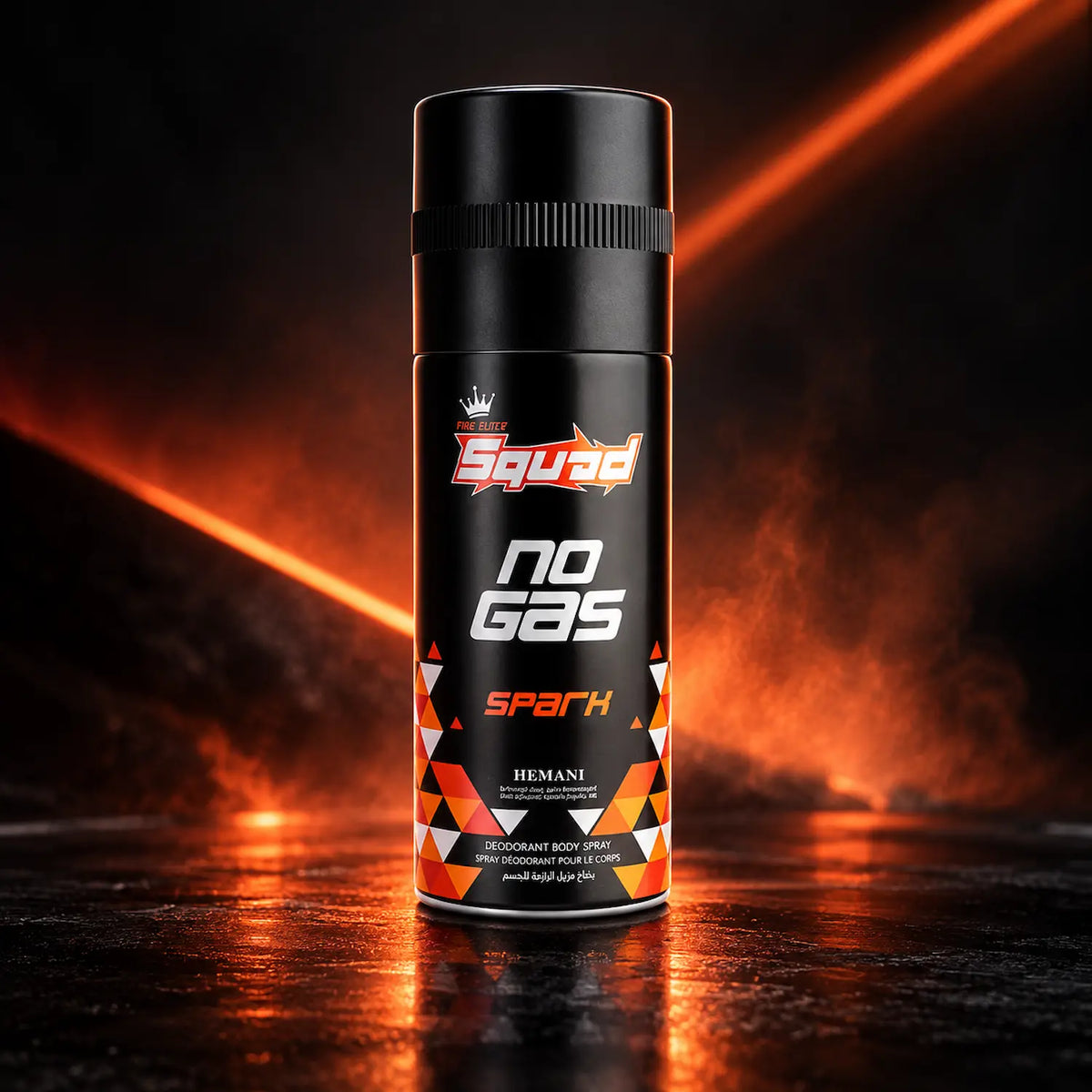 Squad No Gas Body Spray - Spark