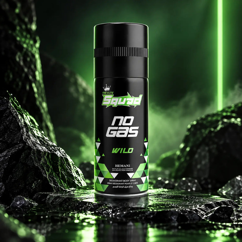 Squad No Gas Body Spray - Wild
