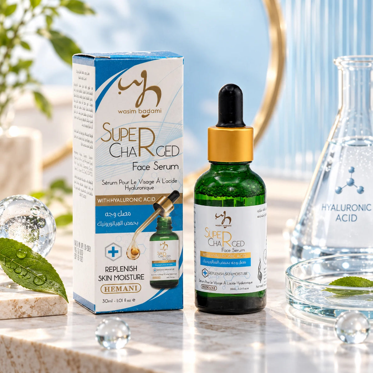 Super Charged Face Serum - Hyaluronic