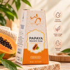 Transparent Glycerin Soap - Papaya with Milk