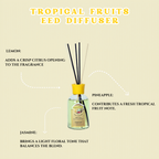 Tropical Fruits Scented Reed Diffuser 110ml