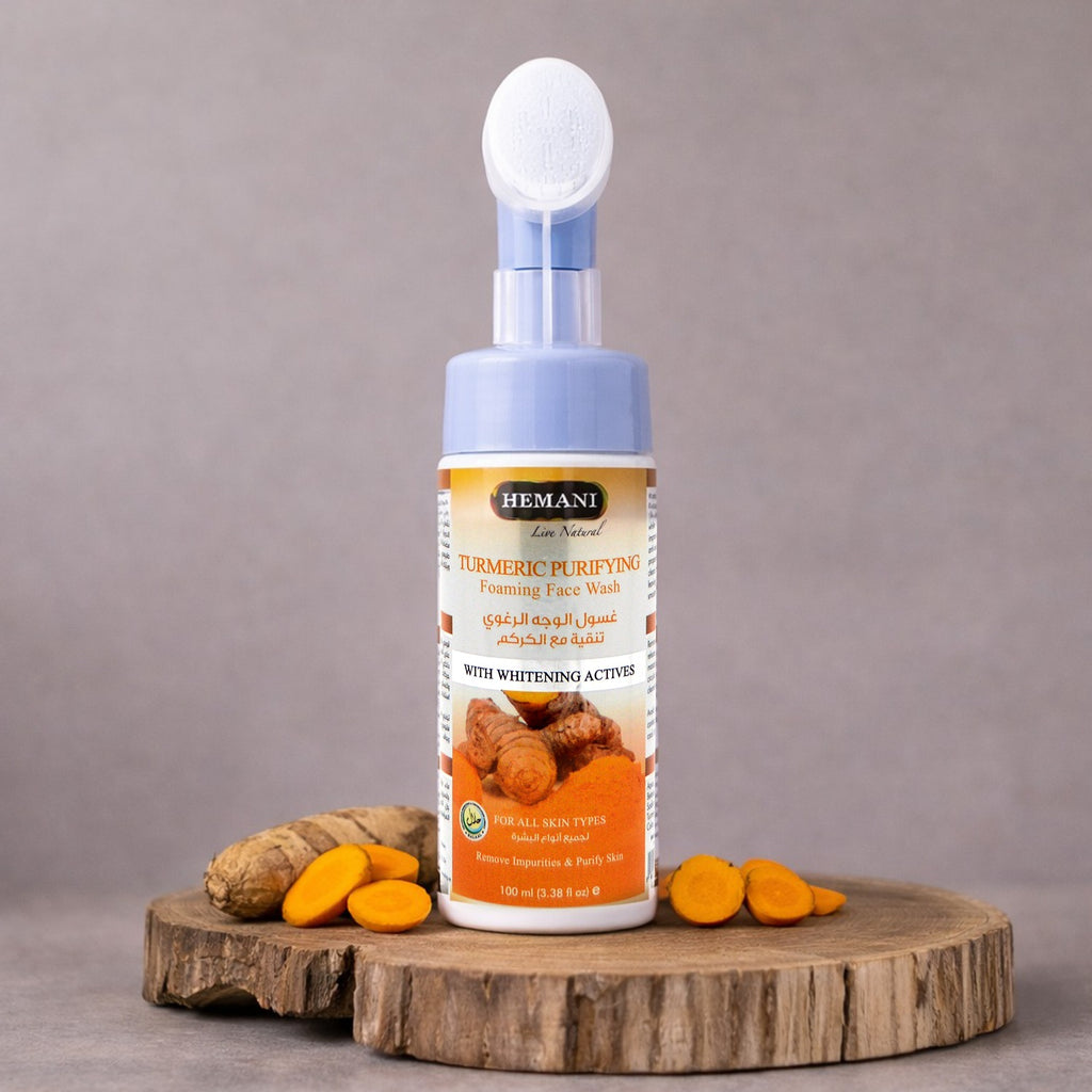 Purifying Turmeric Foaming Face Wash 150ml - hemani herbals