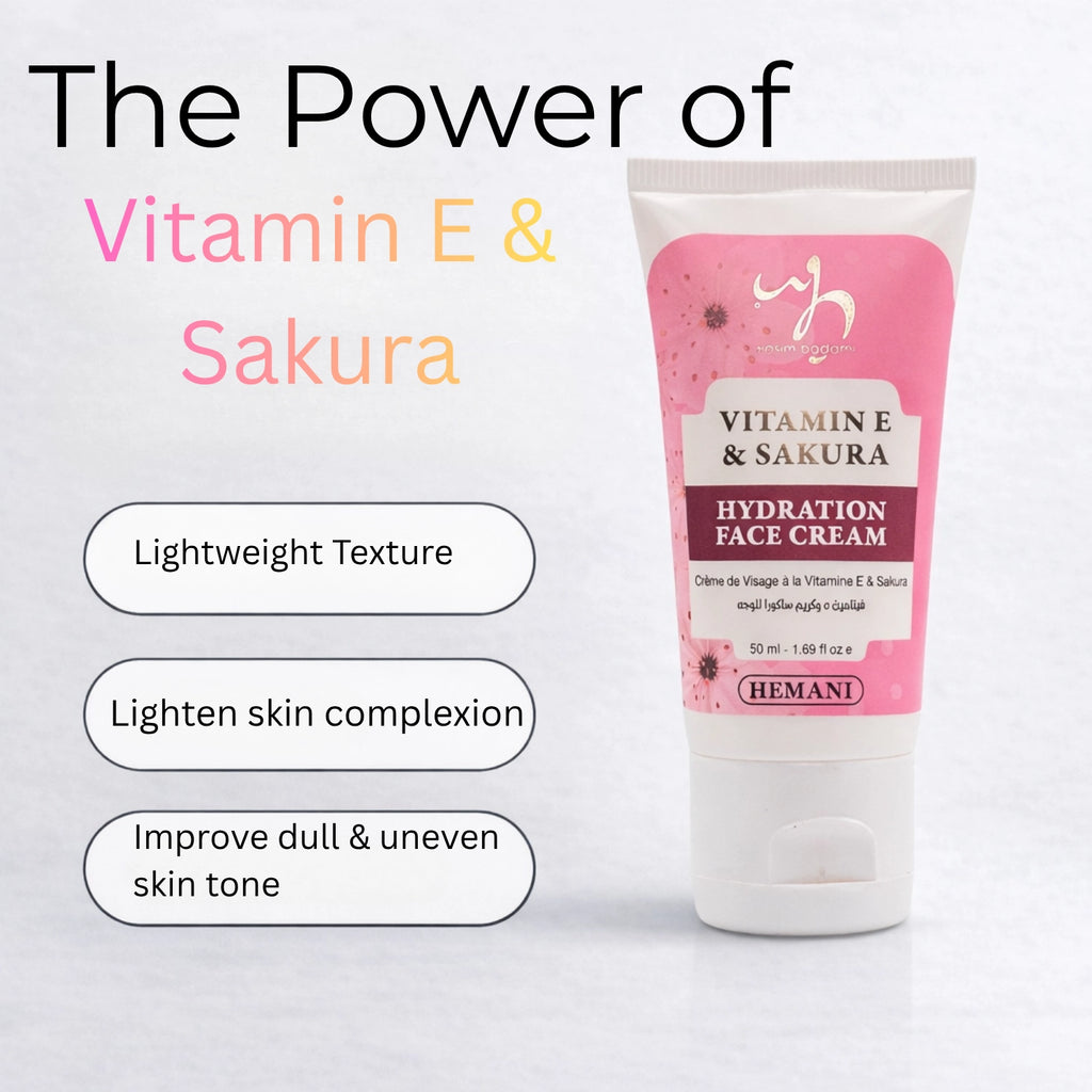 Vitamin E & Sakura Face Cream 50ml