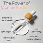 Vitamin E & Sakura Face Serum 30ml