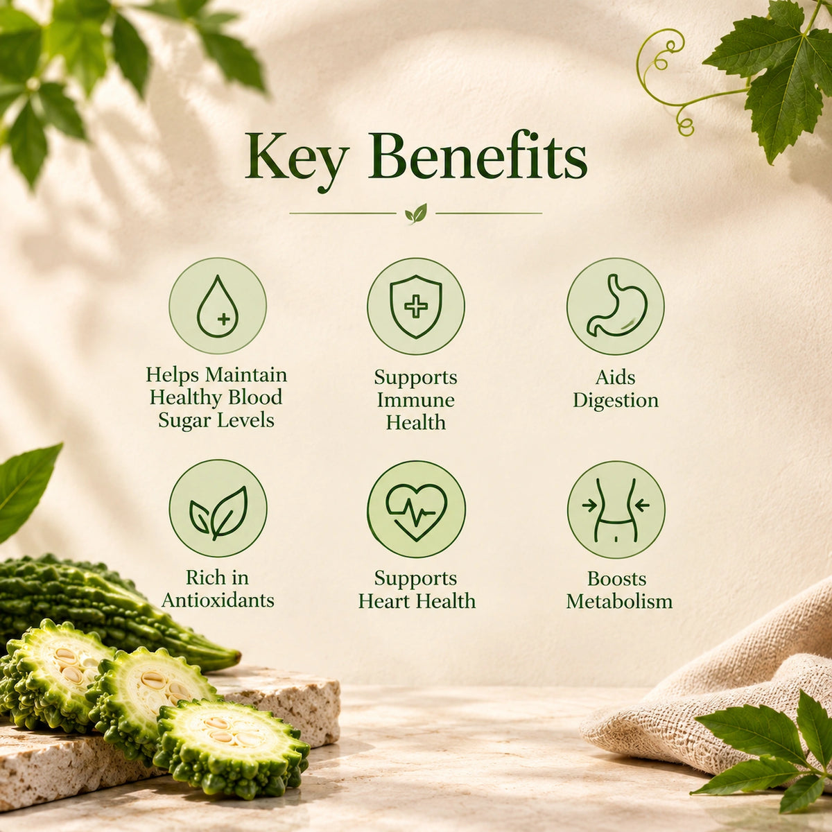 WB Herbal Oil Capsule - Bitter Gourd