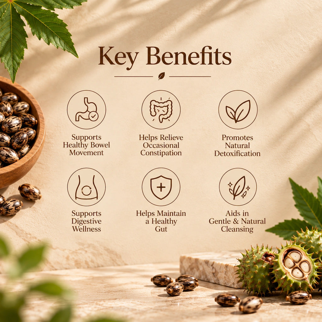 WB Herbal Oil Capsule - Castor
