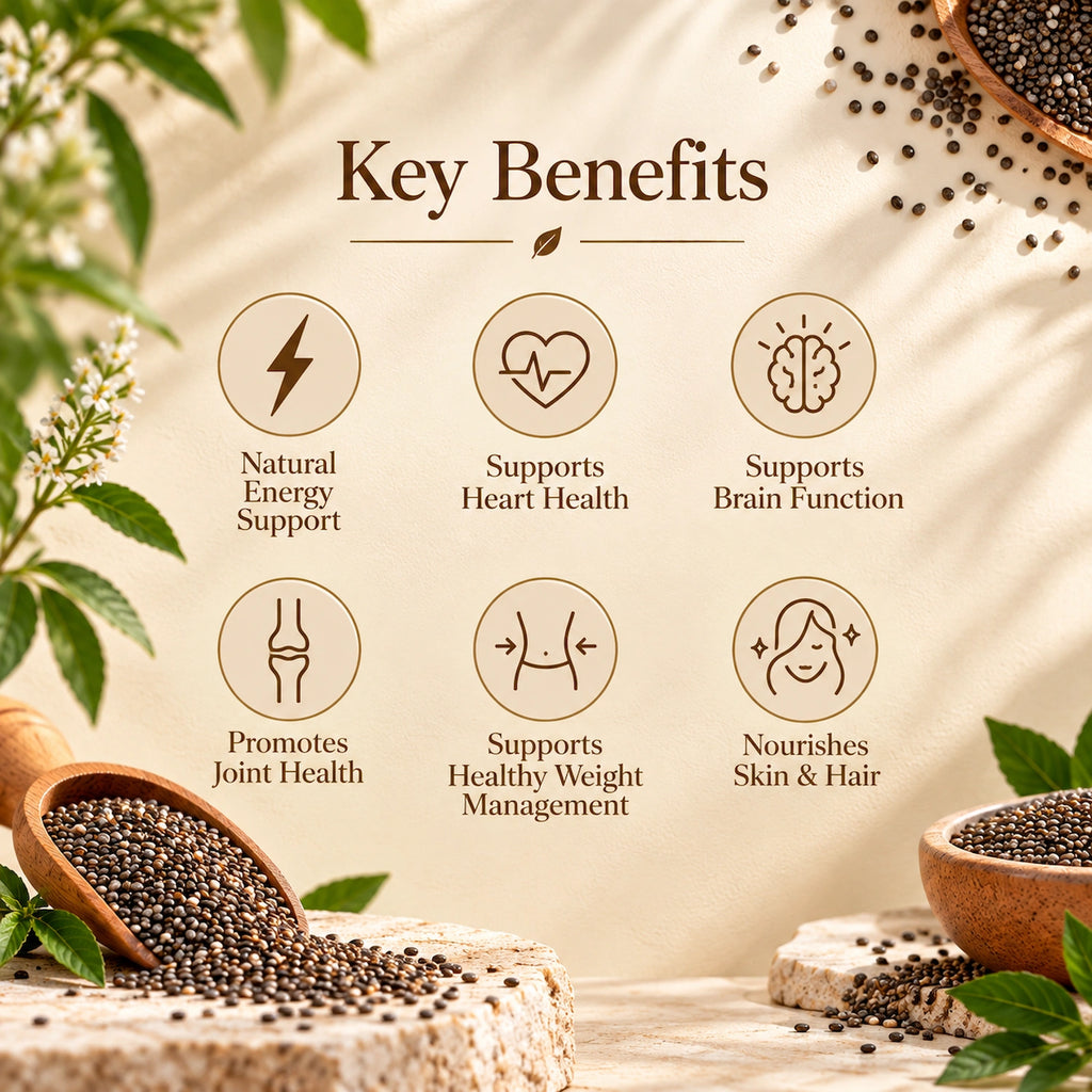 WB Herbal Oil Capsule - Chia Seeds With Omega 3