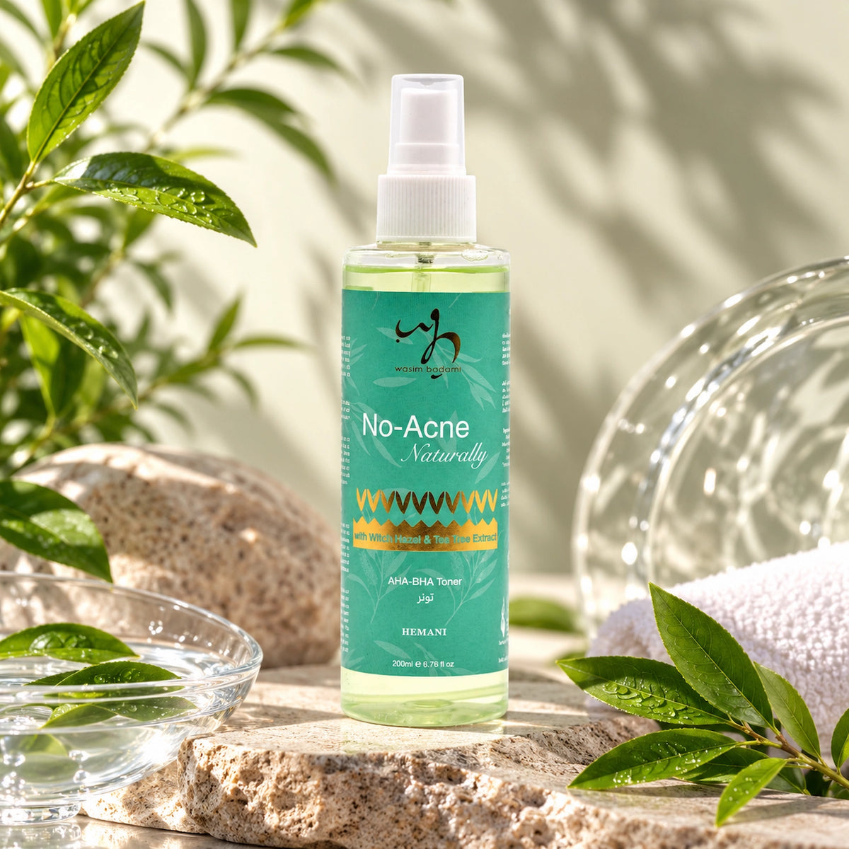 WB No Acne Naturally AHA-BHA Toner 200ml