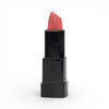 Pink matte lipstick in sleek black case, natural beauty makeup for women