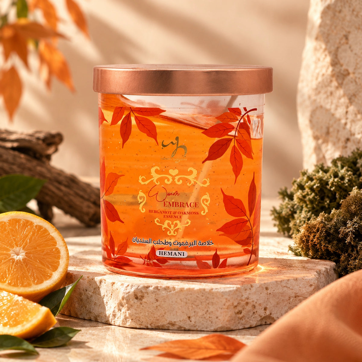 Warm Embrace Gel Candle 150gm