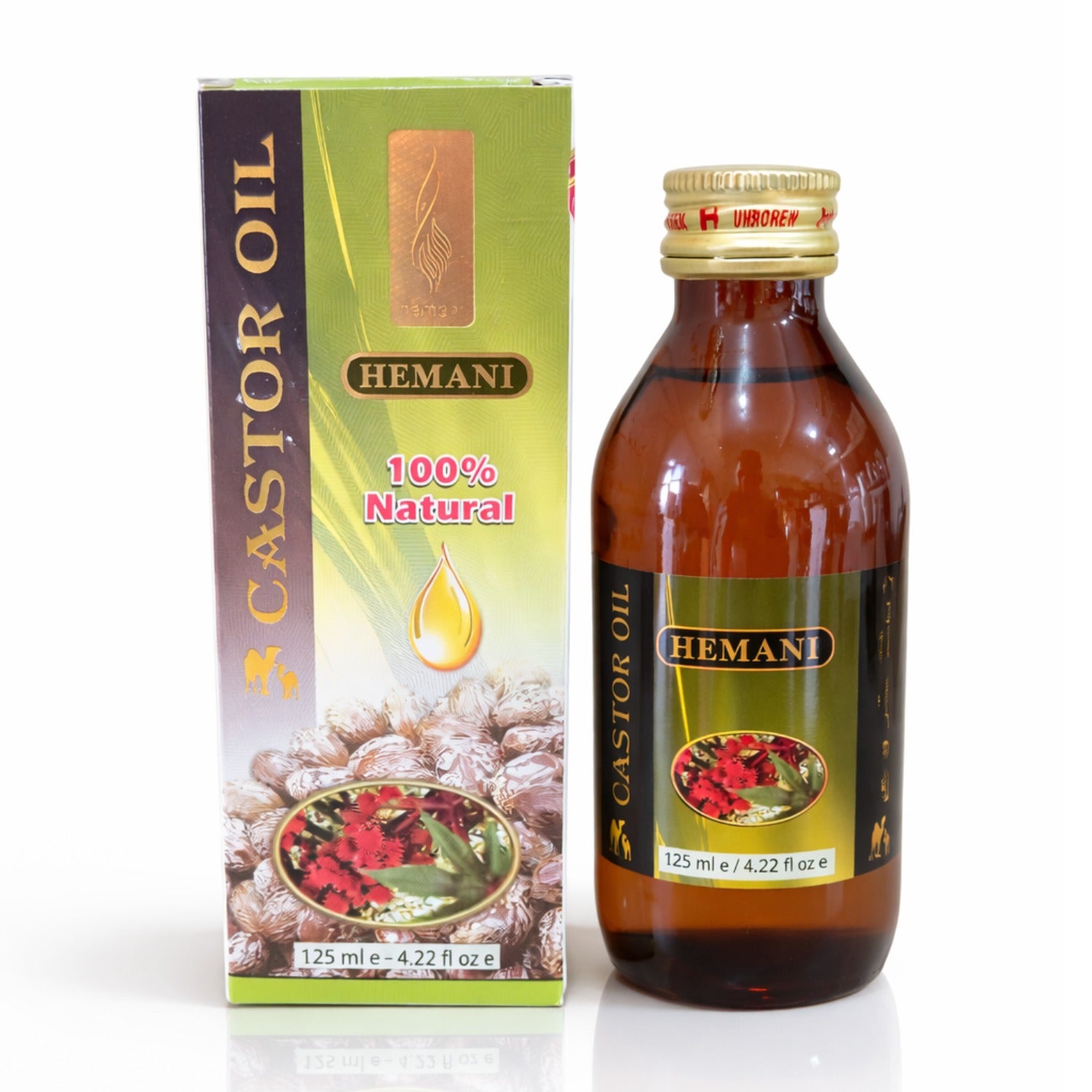 Herbal Oil 125ml - Castor